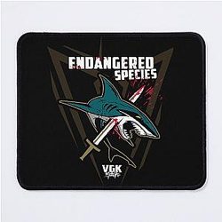 Art San Jose Sharks Mouse Pad