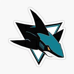 Art San Jose Sharks Sticker