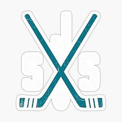 Art San Jose Sharks Sticker