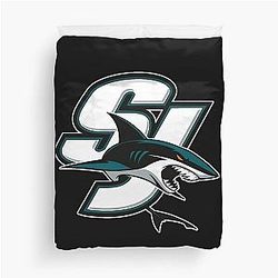 San Jose Sharks Duvet Cover