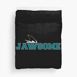 Art San Jose Sharks Duvet Cover