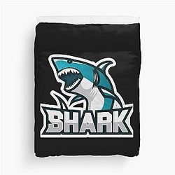 Art - San Jose Sharks Duvet Cover