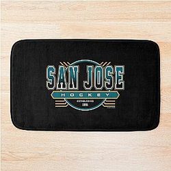 Art San Jose Sharks Bath Mat