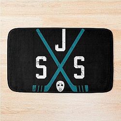 Art San Jose Sharks Bathroom Mat