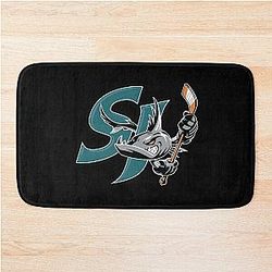 Art San Jose Sharks Bath Mat