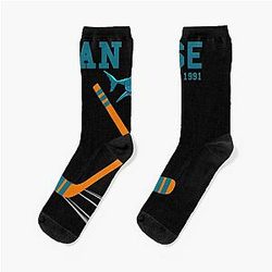 Art San Jose Sharks Socks