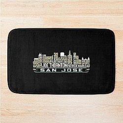 Art San Jose Sharks Bath Mat