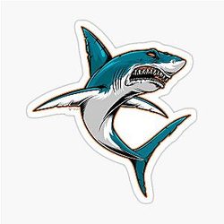 Art San Jose Sharks sticker