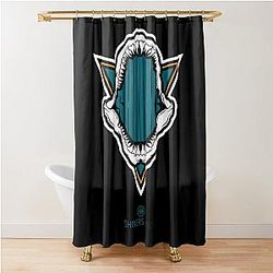 Art San Jose Sharks Shower Curtain