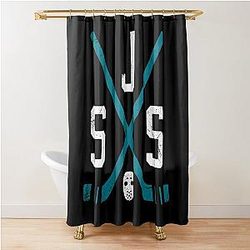 Art Shower Curtain for San Jose Shark Fans