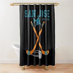 Art - San Jose Sharks Shower Curtain