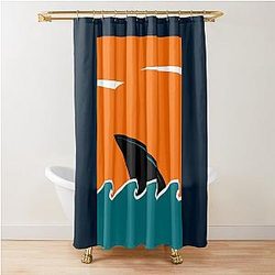 San Jose Sharks Shower Curtain