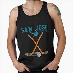 Art San Jose Sharks Tank Top
