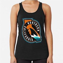 Art San Jose Sharks Racerback Tank Top