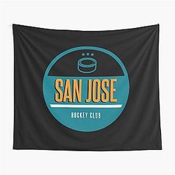 Art San Jose Sharks Wall Hanging