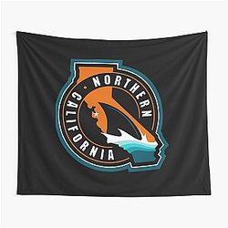 Art San Jose Sharks Tapestry
