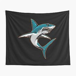 Art San Jose Sharks Tapestry