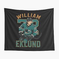 Art San Jose Sharks Tapestry
