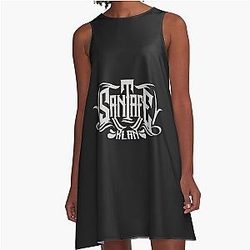 Santa Fe Klan Logo A-Line Dress