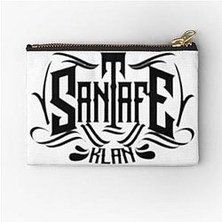 Santa Fe Klan Reggaeton Latino Gang Latin Hip Hop Zipper Pouch
