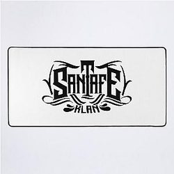 Santa Fe Klan Mexican Rapper Black Version Desk Mat