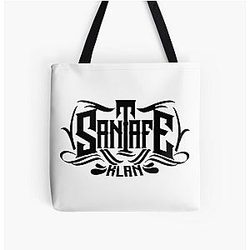 Santa Fe Klan Mexican Rapper Black Version Tote Bag