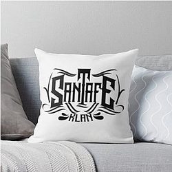 Santa Fe Klan Reggaeton Gang Latin Trap Hip Hop Throw Pillow