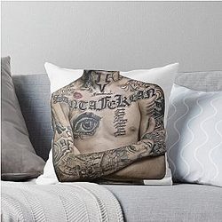Santa Fe Klan - Bendecido album 2019 Throw Pillow