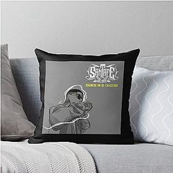 Santa Fe Klan Merch Throw Pillow En El Callejon Song