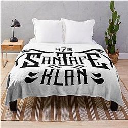 Santa Fe Klan Merch Logo Throw Blanket