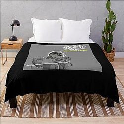 Santa Fe Klan Merch Silencio En Callejon Song Throw Blanket