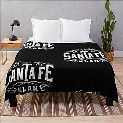 Santa Fe Klan Reggaeton Latino Gang Latin Trap Hip Hop Throw Blanket