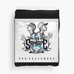 Santa Fe Klan - Por Costumbre album 2017 Duvet Cover