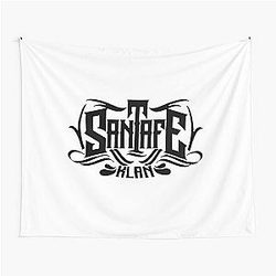 Santa Fe Klan Mexican Rapper Black Version Tapestry