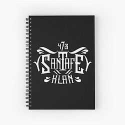 Santa Fe Klan Merch Spiral Notebook