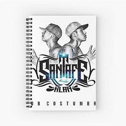 Santa Fe Klan - Por Costumbre 2017 Notebook