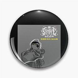 Santa Fe Klan Merch Silencio El Callejon Song Pin
