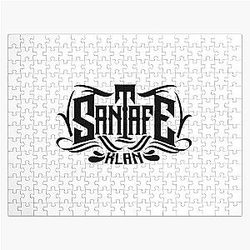 Santa Fe Klan Mexican Rapper Black Version Jigsaw Puzzle