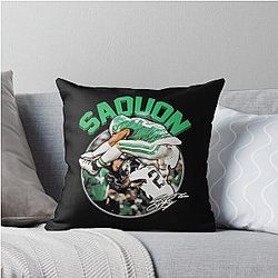 Saquon Barkley Signature Throw Pillow
