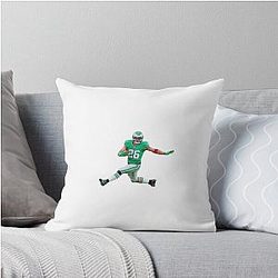 Eagles Saquon Barkley Throw Pillow