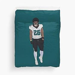 Saquon Barkley Duvet Cover