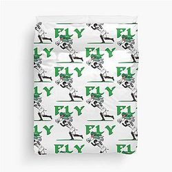 Saquon Barkley Hurdle Duvet Cover