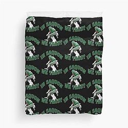 Saquon Barkley In We Trust Duvet Cover