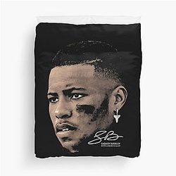 Saquon Barkley Signature Duvet Cover