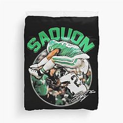 Saquan Barkley Signature Moment Duvet Cover