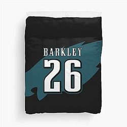 Saquon Barkley Philadelphia Eagles Duvet Cover
