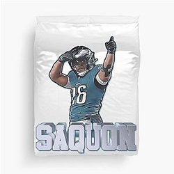 Saquon Barkley Duvet Cover