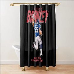 Saquon Barkley New York Football Team Shower Curtain