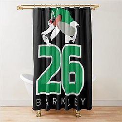 Saquon Barkley Philadelphia Eagles Shower Curtain