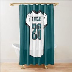 Saquon Barkley Jersey Shower Curtain